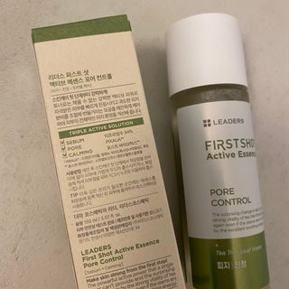리더스코스메틱 리더스 퍼스트 샷 액티브 에센스 토닝 컨트롤 & 포어 컨트롤 — 4.5점을 준 리뷰어가 2022년 1월 올린 사용 사진