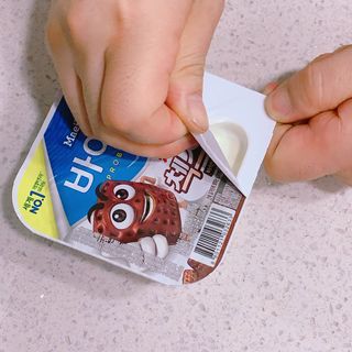 매일바이오 토핑요거트 — 5점을 준 리뷰어가 2021년 6월 올린 사용 사진