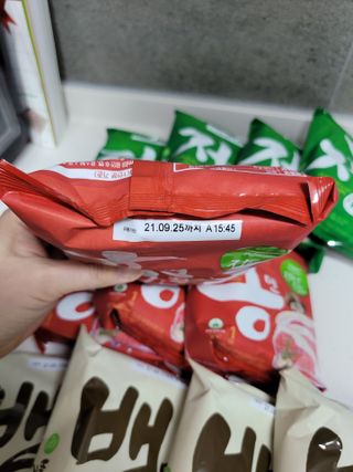 [풀무원] 자연은맛있다 정면, 백면, 홍면  세트 — 5점을 준 리뷰어가 2021년 4월 올린 사용 사진
