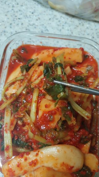셰프애찬 알타리김치 총각김치 1kg — 5점을 준 리뷰어가 2022년 10월 올린 사용 사진