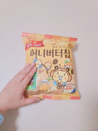 해태제과 2022 호랑이 스낵 5종 세트 — 5점을 준 리뷰어가 2022년 1월 올린 사용 사진