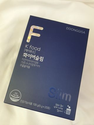 똥기사의 케이푸드 화이버슬림 — 5점을 준 리뷰어가 2020년 12월 올린 사용 사진