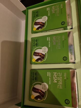 서울약사신협_내몸애발란스관절액션MSM_850mg x 90정 — 5점을 준 리뷰어가 2021년 3월 올린 사용 사진