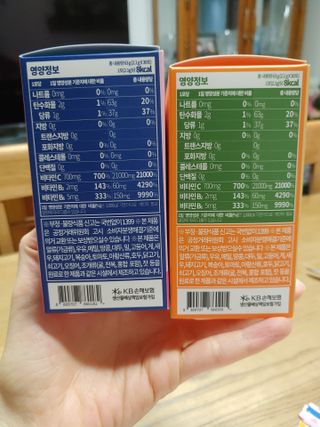 비타앤C 레몬맛, 망고맛 — 4점을 준 리뷰어가 2021년 5월 올린 사용 사진
