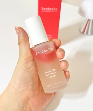 산다화 더블 이펙트 안티 링클 세럼 50ml — 5점을 준 리뷰어가 2023년 11월 올린 사용 사진