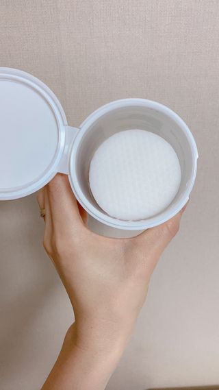 키노닉스 양배추 카밍 진정 토너패드 — 5점을 준 리뷰어가 2021년 7월 올린 사용 사진