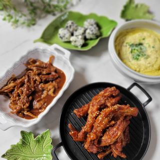 [닭집아들] 직화마라국물닭발 & 직화통뼈닭발 — 5점을 준 리뷰어가 2024년 3월 올린 사용 사진