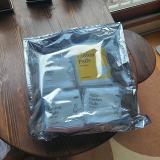 디어엘로디 프리미엄 유기농 유아 솜티슈 40매 3Pack +60매 1Pack 혼합형 — 5점을 준 리뷰어가 2021년 4월 올린 사용 사진