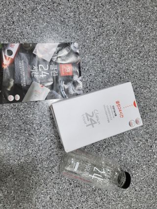클린24시간 1BOX(5포) + 전용보틀(500ml) — 5점을 준 리뷰어가 2022년 8월 올린 사용 사진