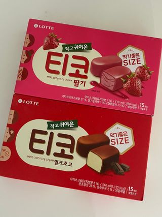 롯데제과 티코밀크초코 — 5점을 준 리뷰어가 2021년 9월 올린 사용 사진
