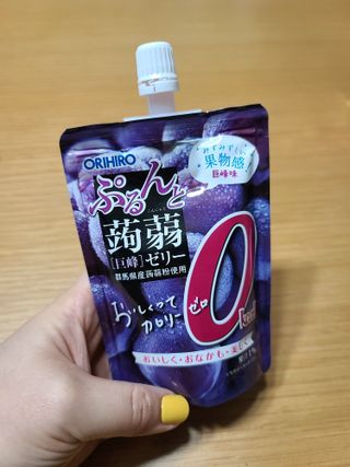 ORIHIRO 오리히로 곤약젤리 제로칼로리 130g 4종 4팩(맛별로 1팩씩) — 5점을 준 리뷰어가 2023년 1월 올린 사용 사진