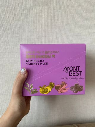 몽베스트 위드더 블랜딩 하우스 콤부차 _ 버라이어티팩 — 5점을 준 리뷰어가 2023년 6월 올린 사용 사진