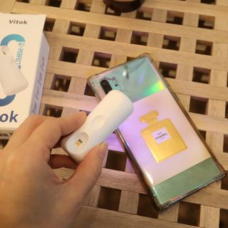 lumion Vitok 휴대용 살균캡슐 — 5점을 준 리뷰어가 2021년 1월 올린 사용 사진