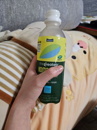 더그레잇티 콤부차 [매일유업] 더그레잇티 44kcal 콤부차 300ml *12개입 (오리지널 6개+베리리치 6개) — 5점을 준 리뷰어가 2023년 8월 올린 사용 사진