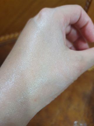 [닥터문] 프리미엄 알로에베라 선크림 500ml — 5점을 준 리뷰어가 2022년 6월 올린 사용 사진