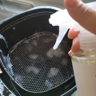 위케어 천연 주방세세, 에어프라이어세제, 다목적세정제, 발포텀블러세정제 — 5점을 준 리뷰어가 2021년 2월 올린 사용 사진