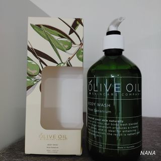 올리브 오일 스킨케어 컴퍼니 [OOSC] 향기로운 보습 로즈 제라늄 바디워시 500ml — 4점을 준 리뷰어가 2021년 5월 올린 사용 사진