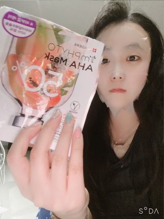 리더스코스메틱 리더스 아임피토 마스크 6종 — 4점을 준 리뷰어가 2022년 3월 올린 사용 사진