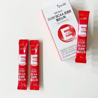 인디닥터 면역 생생 핑크 이뮨 젤리 + 타이탄 BCAA 프로틴 젤리스틱 — 5점을 준 리뷰어가 2022년 3월 올린 사용 사진