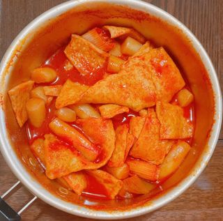 응큼떡볶이 — 3.5점을 준 리뷰어가 2021년 3월 올린 사용 사진