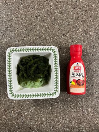 [피터씨마켓] 바다포도 100g(20g x 5봉) 우미부도 그린캐비어 ASMR 소분포장 — 5점을 준 리뷰어가 2024년 8월 올린 사용 사진