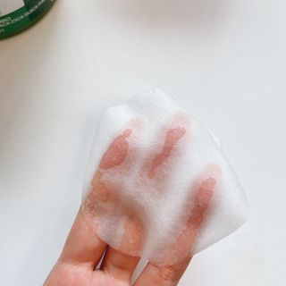 랑벨 랑바이오 블랙 시카 퀵 패드 100매 (3초 쿨링/3분 흡수, 블랙비 프로폴리스/시카 4종 함유, 대용량) — 5점을 준 리뷰어가 2022년 3월 올린 사용 사진