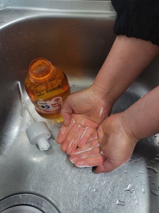 오쎄 메디버블 핸드워시폼 500ml 1+1 — 5점을 준 리뷰어가 2023년 4월 올린 사용 사진