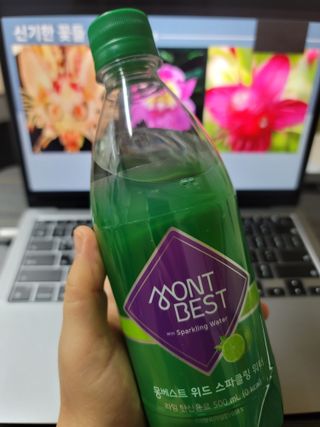몽베스트 Montbest with Sparkling water Lime20병 — 5점을 준 리뷰어가 2021년 10월 올린 사용 사진