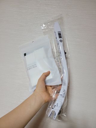 [생활공작소] 변기크리너 스틱 + 리필 12개 세트 — 5점을 준 리뷰어가 2021년 3월 올린 사용 사진