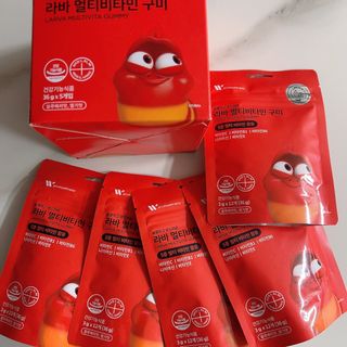 [푸름웰니스] 라바 멀티비타민 구미 36g — 5점을 준 리뷰어가 2022년 2월 올린 사용 사진