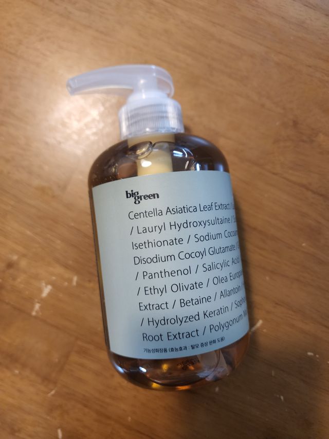 안티 헤어로스 탈모 시카 바이옴 샴푸 500ml (중건성두피용) 리뷰 사진