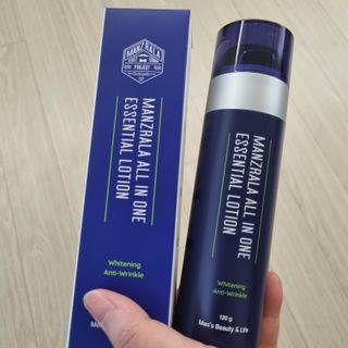맨즈랄라 올인원 에센셜 로션 1개 — 5점을 준 리뷰어가 2021년 8월 올린 사용 사진