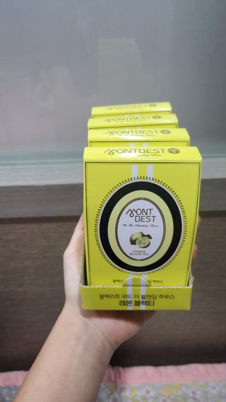 몽베스트 위드더 블랜딩 하우스 _레몬 블랙티 — 5점을 준 리뷰어가 2022년 12월 올린 사용 사진