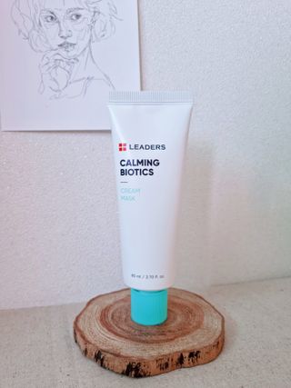 리더스코스메틱 리더스 카밍 바이오틱스 크림 마스크 — 4점을 준 리뷰어가 2021년 5월 올린 사용 사진