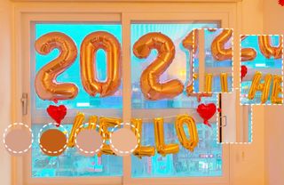e베이비랜드 Hello 2021 3종세트 — 4점을 준 리뷰어가 2020년 12월 올린 사용 사진