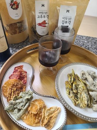 자연을담은모듬부각 — 5점을 준 리뷰어가 2022년 1월 올린 사용 사진