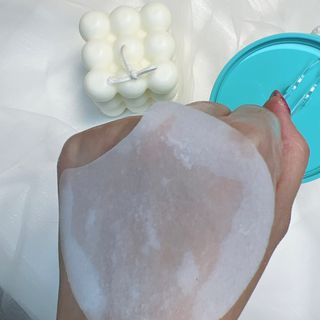 리더스코스메틱 리더스 카밍 바이오틱스 퀵 수딩 패드 — 5점을 준 리뷰어가 2022년 8월 올린 사용 사진