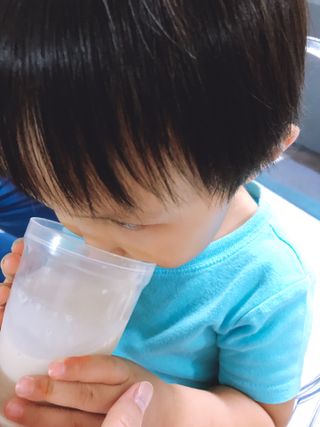 소화가 잘되는 우유 국산 5곡 미숫가루 — 5점을 준 리뷰어가 2021년 9월 올린 사용 사진