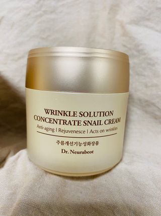Dr.느루벗 느루벗 링클 솔루션 콘센트레이트 스네일 탄력 달팽이 크림 80g — 4점을 준 리뷰어가 2021년 4월 올린 사용 사진