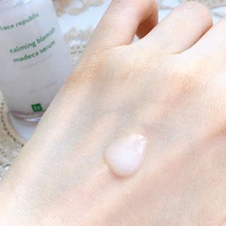 페이스리퍼블릭 카밍 블레미쉬 마데카 세럼 — 5점을 준 리뷰어가 2021년 6월 올린 사용 사진
