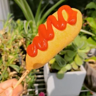 오마뎅 한우핫도그 — 5점을 준 리뷰어가 2021년 5월 올린 사용 사진