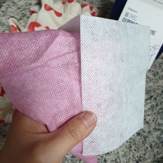 [올가드] 이염방지 세탁시트(100매입) 1BOX — 4.5점을 준 리뷰어가 2023년 2월 올린 사용 사진