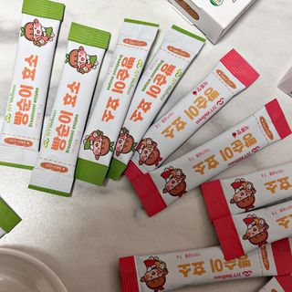 아이비웰니스 빵순이 효소 키위맛 7포 + 석류맛 7포 (총 14포, 2주분) — 3.5점을 준 리뷰어가 2022년 10월 올린 사용 사진