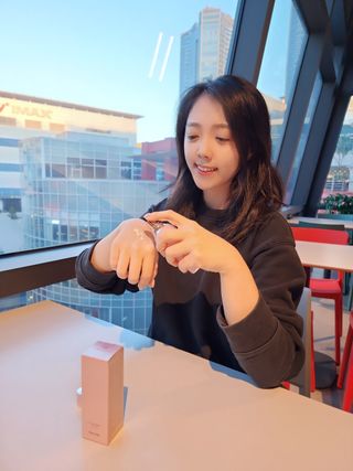리엔케이 핑크 볼륨 래디언스 컬러크림 에디션 — 5점을 준 리뷰어가 2023년 11월 올린 사용 사진