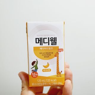 메디웰 페디아드링크 미니 바나나맛 — 5점을 준 리뷰어가 2022년 5월 올린 사용 사진