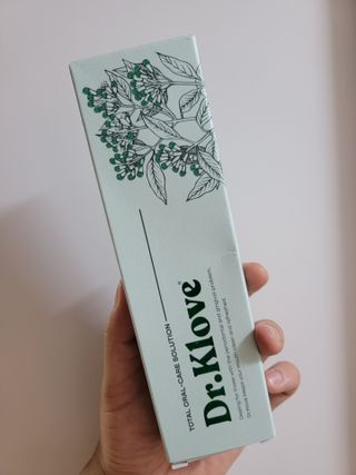 치과의사들이 선택한 솔루션, 닥터클러브치약 — 5점을 준 리뷰어가 2021년 8월 올린 사용 사진