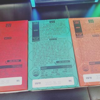 서울에프엔비 콜라스틴 3종 뷰티젤리스틱 45입 [ABC핏 15입 /  석류핏 15입 / 청스피루리나 15입] — 5점을 준 리뷰어가 2021년 9월 올린 사용 사진