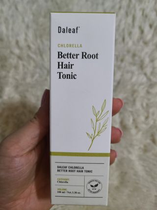 달리프 클로렐라 베러 루트 헤어토닉 100ml — 4점을 준 리뷰어가 2021년 4월 올린 사용 사진