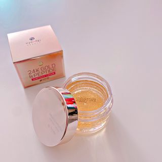 아이앤립 / EYENLIP 아이앤립 24K 골드 N 펩타이드 앰플 크림 — 5점을 준 리뷰어가 2021년 6월 올린 사용 사진