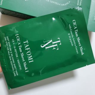 타포미 시카 탐 시트 마스크 27ml — 5점을 준 리뷰어가 2023년 2월 올린 사용 사진